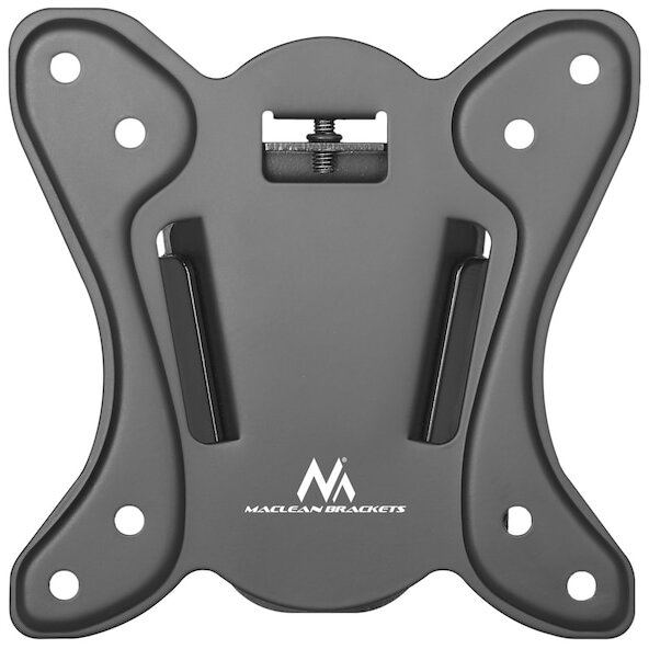 MACLEAN Suport TV / Monitor Maclean MC-715A, de perete, compatibil 13-27 inch, greutate suportata 25 kg, Negru