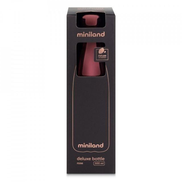 Sticla termos lichide Miniland Deluxe Rose 500 ml