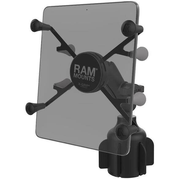 RAM&nbsp;MOUNTS RAM® X-Grip® pentru tablete de 7-8 cu baza suportului pentru pahare RAM® Stubby™