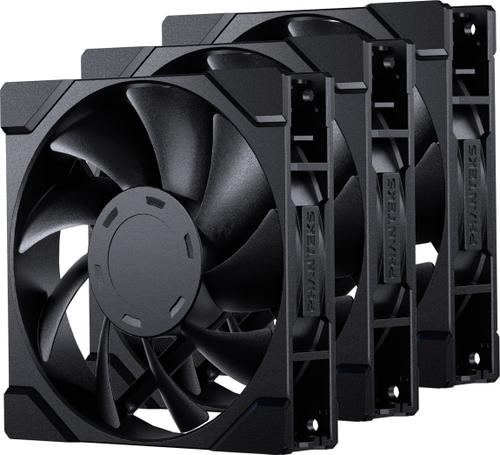 Set ventilatoare Phanteks M25G2-120, 4-pin PWM, 350-2000 RPM, 3 bucati (Negru)