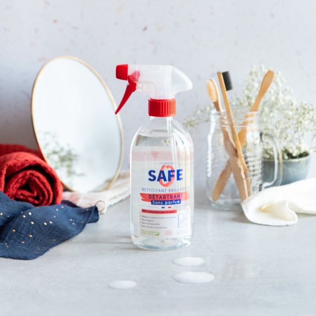 Detartrant Bio cu pulverizator, fara parfum, fara alergeni Safe 500 ml