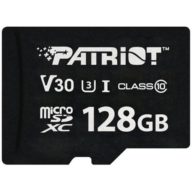 Patriot Card de memorie microSDXC Patriot VX Series, 128 GB, UHS-I, Class 10