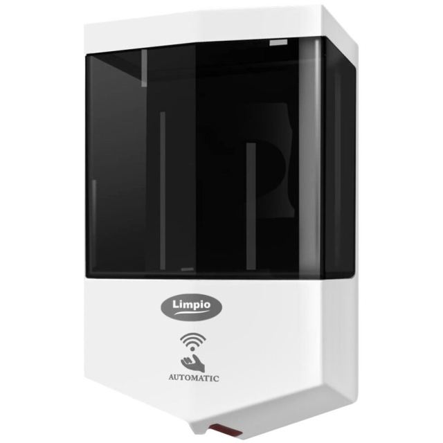 Limpio Dozator sapun cu senzor Limpio SD600S, capacitate 600 ml, Alb-Negru