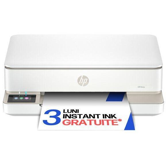 HP Multifunctionala Color HP Envy 6120e, InkJet, A4, Duplex imprimare, Wi-Fi, Fax, eligibil Instant Ink