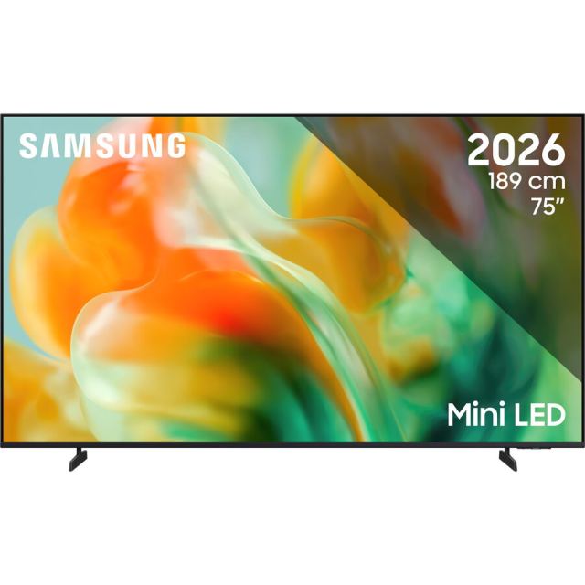 Samsung Televizor Samsung MiniLED 75M80H, 189 cm, Smart, 4K Ultra HD, 144 Hz, Clasa D (Model 2026), Negru