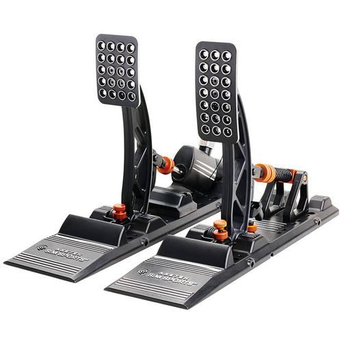Set Pedale Asetek Invicta™ S-Series, Acceleratie si Frana (Gri)