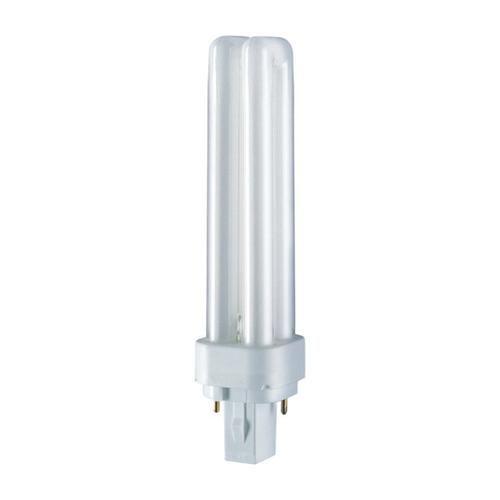 Lampa fluorescenta, Osram, G24Q-1, 18W, 2700K, Alb