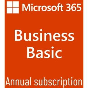 Microsoft Licenta Microsoft 365 Business Basic, 1 An, 1 Utilizator