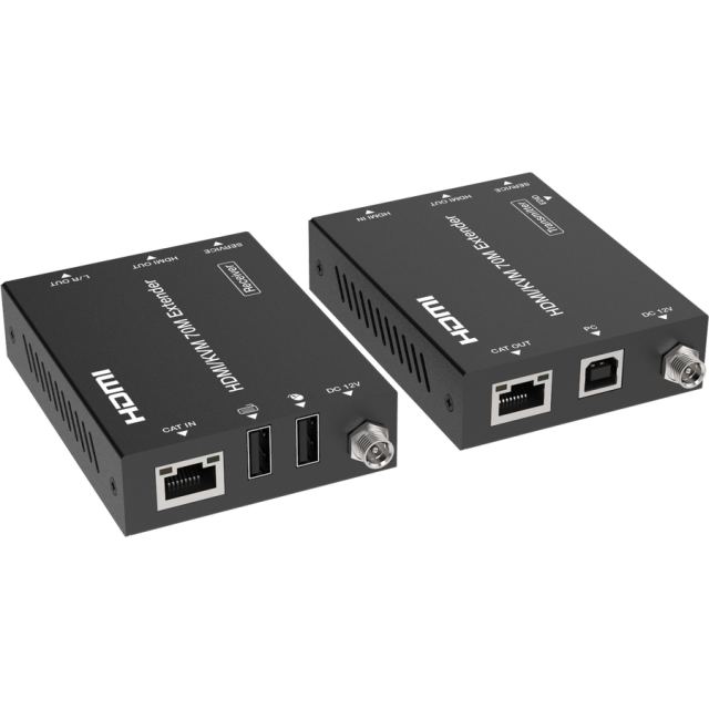 EVOCONNECT Extender KVM EVOCONNECT, 70m CAT6, 4K@60Hz, POC Bi-directional