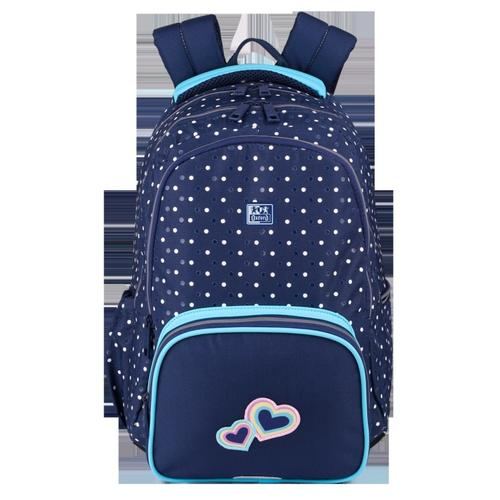 Rucsac școlar Hamelin Oxford Dots, 3 compartimente, 44x29x22cm