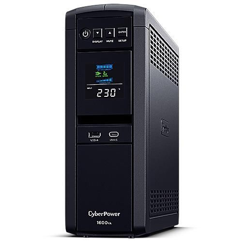 UPS CyberPower PFC Sinewave CP1600EPFCLCD, 1600VA, 1000W, 4 Prize Schuko, AVR (Negru)