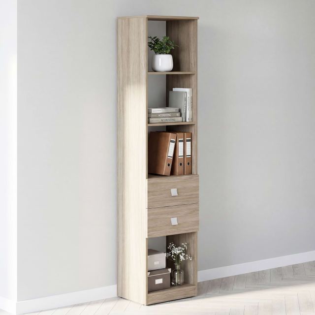 Biblioraft LINEA 45, 2 sertare