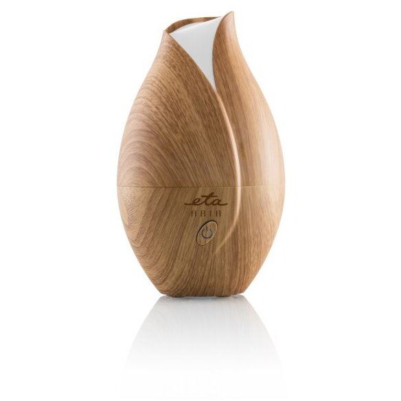 Eta Difuzor de aroma Eta Aria 4634 90000, 0.6 l, 12 W, pulverizare prin ultrasunete, iluminare colorata, Lemn maro