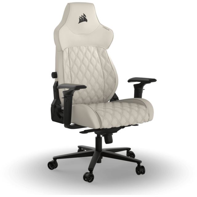 CORSAIR Scaun Gaming Corsair TC500 Luxe, premium breathable fabric, perna pentru gat magnetica, cotiere reglabile Omniflex, Frost