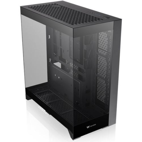 Thermaltake Carcasa PC Thermaltake CTE E550 TG, Full Tower, Fara sursa, 8 ventilatoare compatibile, Negru