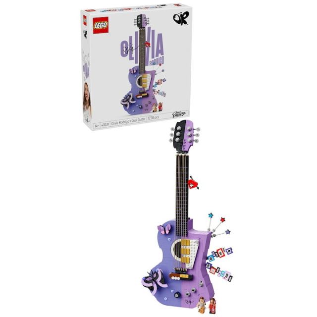 LEGO® Set de constructie LEGO® 43031 Editions Chitara bicolora a Oliviei Rodrigo, 1228 piese, 14+ ani