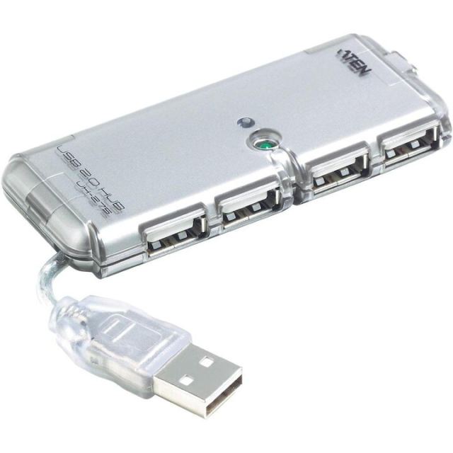 ATEN Hub ATEN UH275Z-AT-G, 4 porturi, USB 2.0