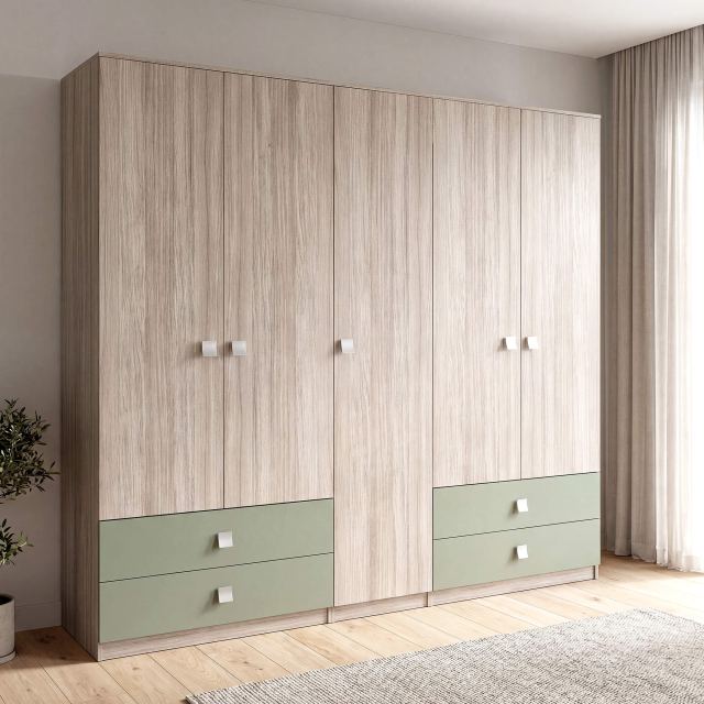 Dressing LINEA 5 Usi, 4 Sertare