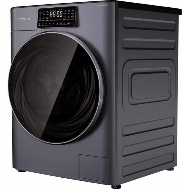 TESLA Masina spalat rufe WF101490CSA, 10kg, Inverter, 1400 rpm, A, full digital, BLDC motor, 12 programe, Gri inchis