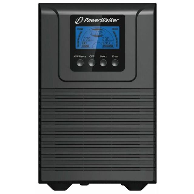 Power&nbsp;Walker UPS PowerWalker VFI 1000 TGB Conversie dubla (Online), 1 kVA, 900 W, 4 prize CA outlet(s)