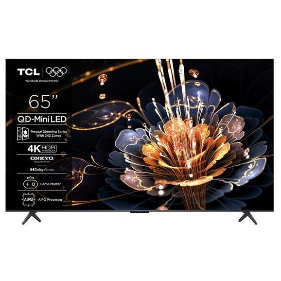 TCL Televizor Mini LED TCL 165 cm (65) 65C69KS, Ultra HD 4K, Smart TV, WiFi, CI+, Negru