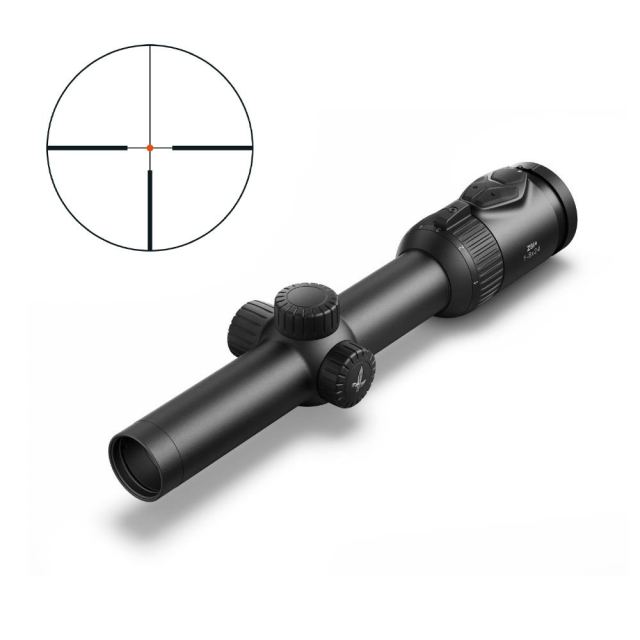 Luneta de arma pentru vanatoare Swarovski Z8i+ 1-8x24 SR 4A-I cu sina