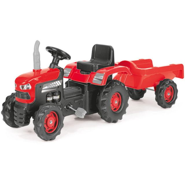 DOLU Primul meu tractor cu remorca (rosu)