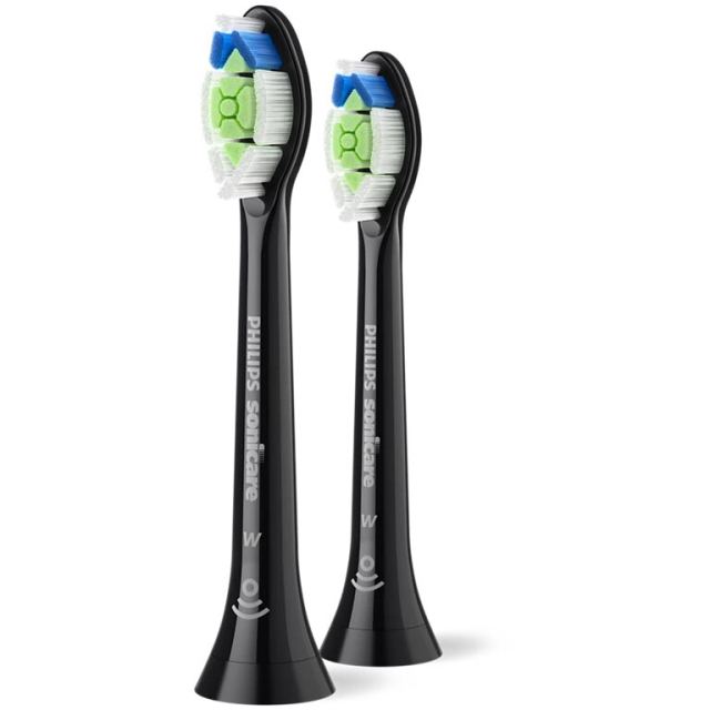 Philips Rezerve periuta de dinti electrica Philips Sonicare Optimal White HX6062/88, 2 bucati, Negru