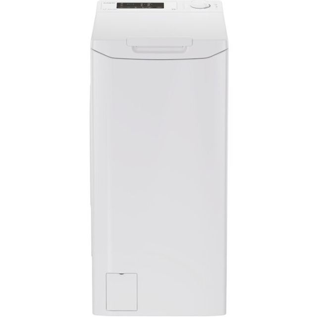 CANDY Masina de spalat rufe cu incarcare verticala Candy TCA083D2-S, 8 kg, 1000 RPM, Clasa D, Display 3D, Wifi,Mix Power Systems, Gentle touch opening, Alb