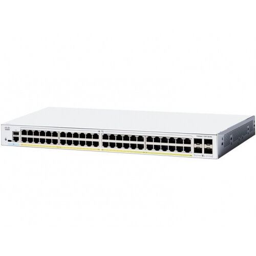 Cisco Switch Cisco Catalyst 1200-48T-4X, Smart, Management, 48 Porturi Gigabit Ethernet, 4 porturi uplink de 10G SFP+