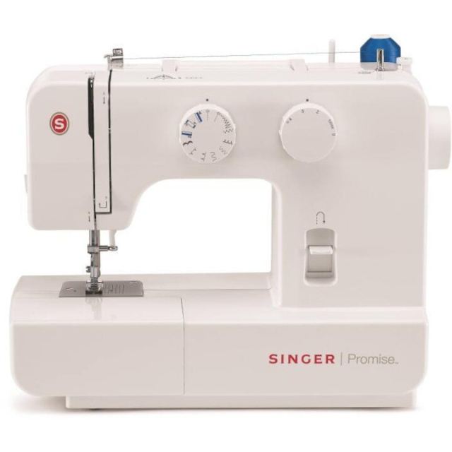 SINGER Masina de cusut Singer Promise SMC 1409, 9 programe, Ac dublu, control electromecanic, alb