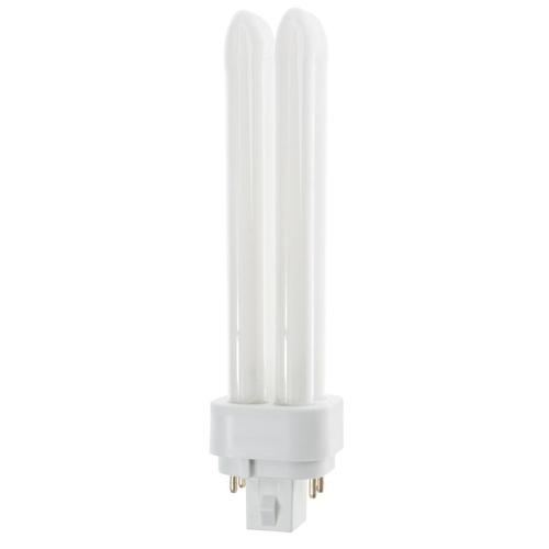 Bec fluorescenta, OSRAM, G24Q-2, 18W, 1130lm, 6500K, Alb Rece