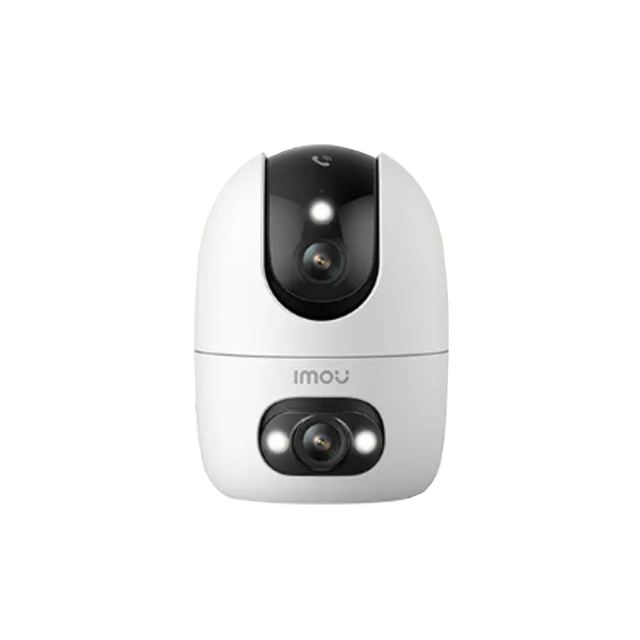 Camera supraveghere interior wireless WiFi PT cu lentila duala IMOU Ranger 2 Dual, 6 MP, 3.6 mm, dual band 2.4 GHz - 5 GHz, IR 15 m, microfon si difuzor, smart tracking, slot card