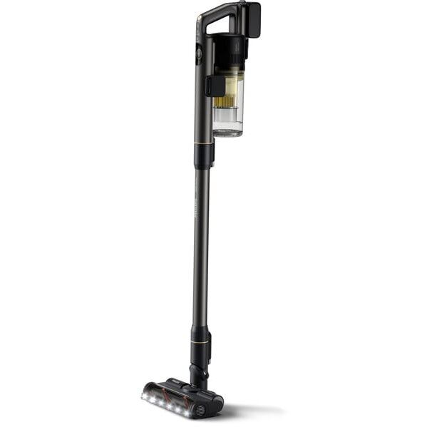 Philips Aspirator Vertical Philips Aqua Seria 7000 XC7057/01, 0.6l, 25.2 V, Autonomie max 80 min, PowerCyclone 12, Negru