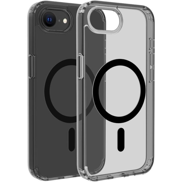 Dviced Dviced Magnetic iPhone 16e smoke case - Black