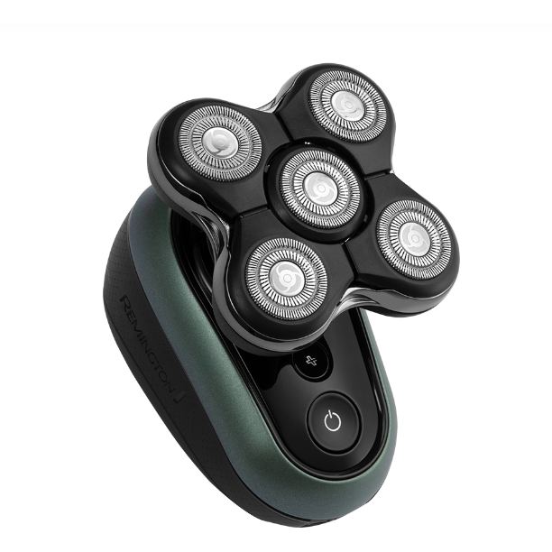REMINGTON Aparat de ras pentru cap Remington Ultimate Series RX7 XR1600, 100% rezistent la apa, Functie Turbo, Negru/Verde