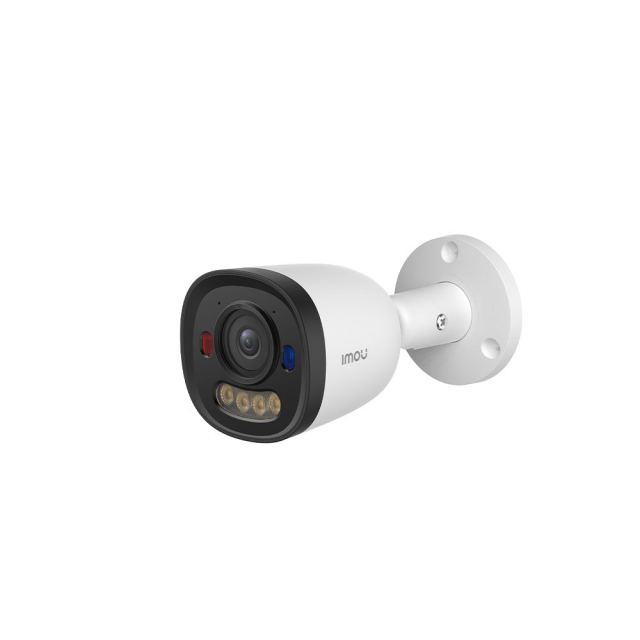 Camera supraveghere exterior IP cu iluminare duala Imou IPC-PS3H-8P0, 8 MP, 2.8 mm, IR/lumina alba 30 m, microfon si difuzor, alarma audio si vizuala, slot card, PoE