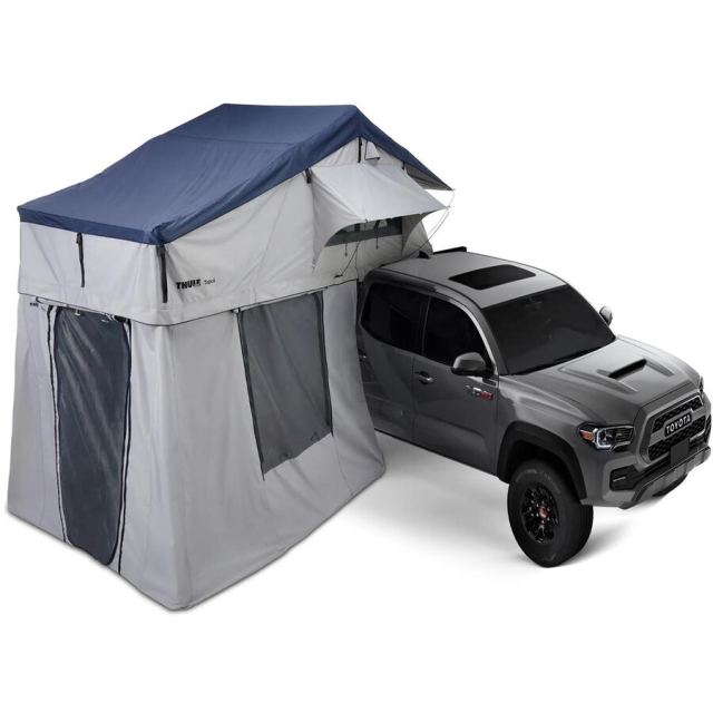 Thule Cort auto cu prindere pe plafon, Thule, Autana, 4 persoane, cu anexa inclusa, Gri