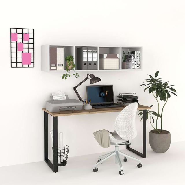 Birou cu biblioteca STUDIO 3