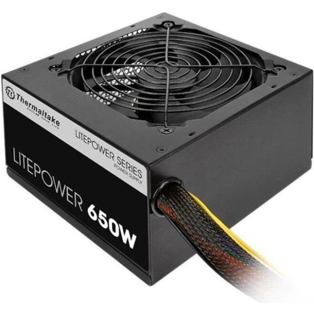 Thermaltake Sursa alimentare Thermaltake Litepower II, 650 W, Active PFC, Ventilator 120 mm, Negru