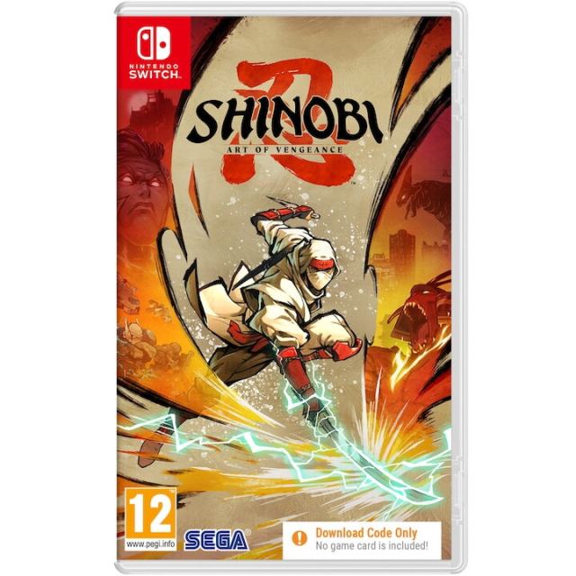 Sega Joc SHINOBI: Art Of Vengeance (Code in a Box), pentru Nintendo Switch