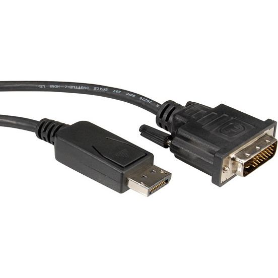 Roline Cablu ROLINE DisplayPort - DVI (24+1) M/M 1.0m