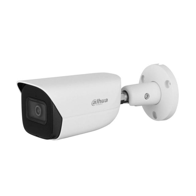 Camera supraveghere exterior IP Dahua WizSense IPC-HFW3842E-AS, 8MP, 2.8mm, IR 30 m, slot card, microfon, PoE