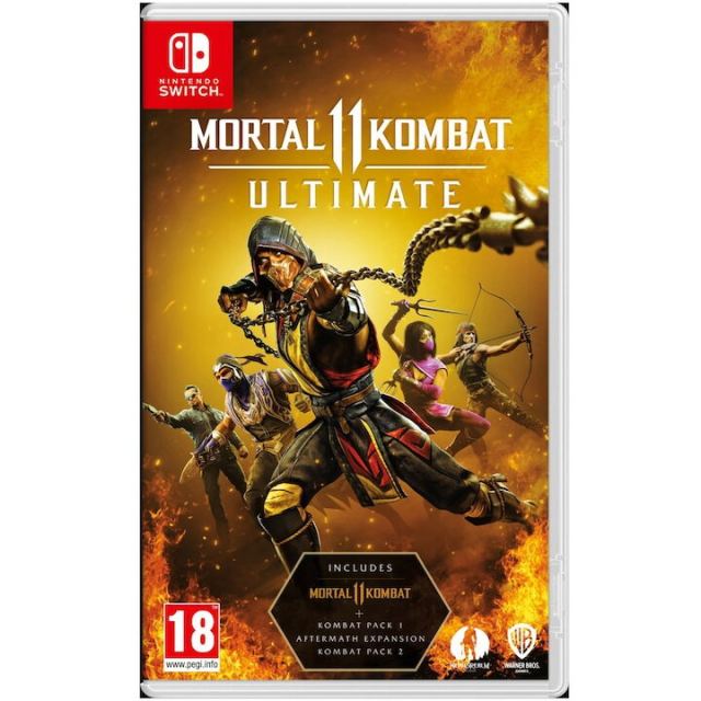 Warner&nbsp;Bros&nbsp;Interactive Joc Mortal Kombat 11 - Ultimate (Code In Box), pentru Nintendo Switch