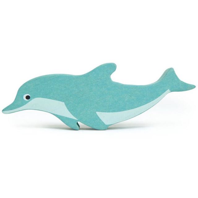 Tender&nbsp;Leaf Figurina Delfin, din lemn premium - Dolphin - Tender Leaf Toys