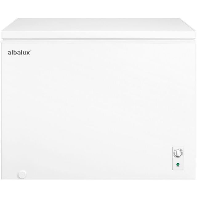 Albalux Lada Frigorifica Albalux AXLF316E, 293 L, Dubla furnctionare frigider/congelator, Clasa energetica E, Orificiu drenaj, Alb