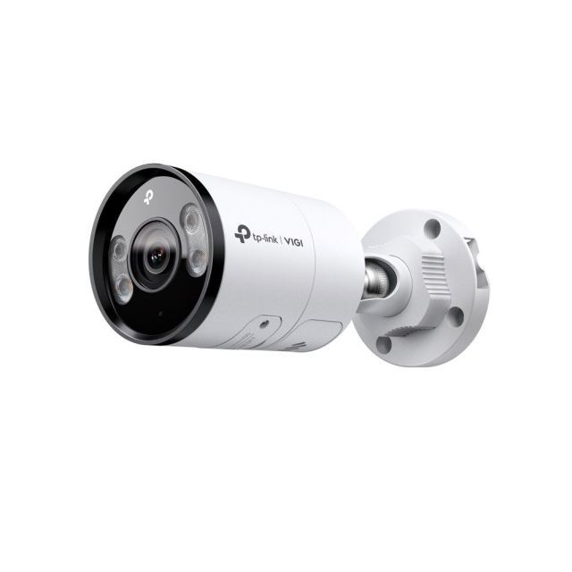 Camera supraveghere exterior IP cu iluminare duala TP-Link VIGI InSight S345, 4 MP, 4 mm, IR/lumina alba 30 m, microfon si difuzor, slot card, PoE
