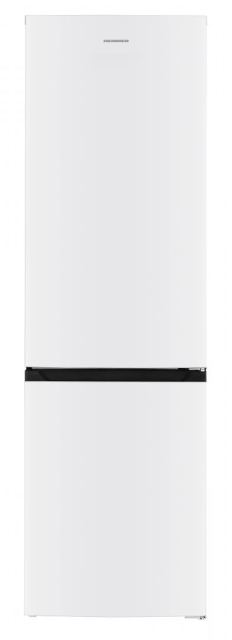 Combina frigorifica HEINNER HCNF-HM293INVD, 293 L, Clasa D, Total No Frost, Usi reversibile, H 186 cm (Alb)