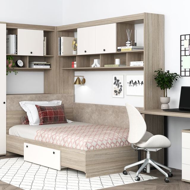 Dormitor tineret AMBRO 12 cu birou
