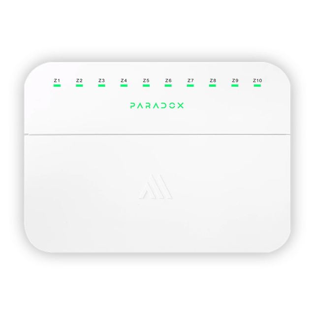 Modul extensie Paradox ZX10M, 10 zone, acumulator 5 Ah, LED